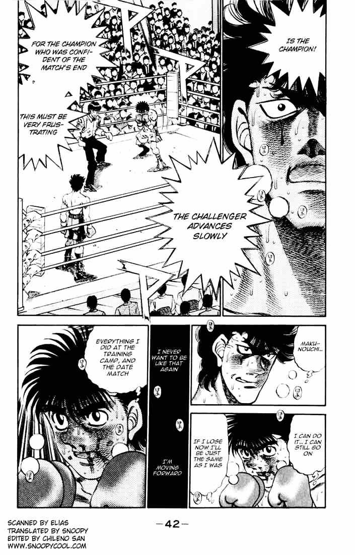 Hajime no Ippo: Fighting Spirit, Chapter 262 image 02